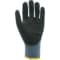 Cestus Nitrile Coated Gloves, Nitrile Foam, Dots, 3/4 Dip Over Knuckles, 4 Abrasion Level, Black, S 1 PR C12-S - alternate 2